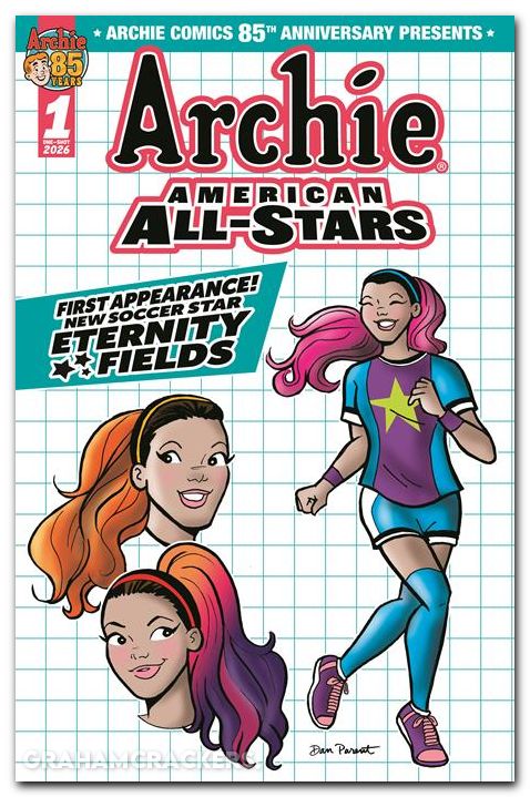 Archie Comics 85th Anniversary Presents Archie American All Stars #1 (2026) cover b parent eternity fields variant