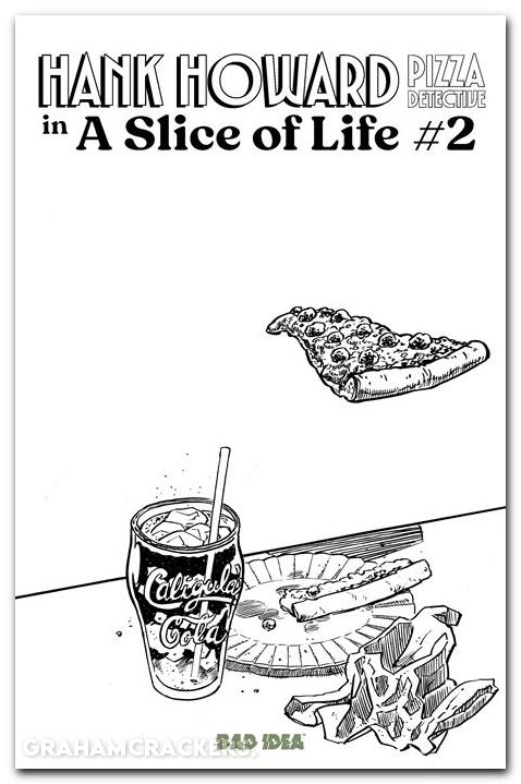 Hank Howard Pizza Detective A Slice Of Life #2 (2026) cover c lapham pizza sketch variant