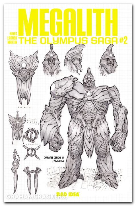 Olympus Saga Megalith #2 (2026) cover e larosa design variant
