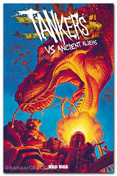 Tankers Vs Ancient Aliens #1 (2026) cover b larosa variant