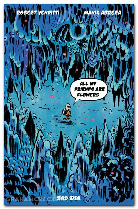 Tankers Vs Ancient Aliens #1 (2026) cover h manix all my friends are flowers variant