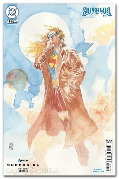 Supergirl #14 (2025) cover e lee supergirl movie variant