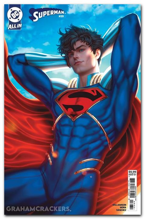 Superman #39 (2023) cover c diaz variant