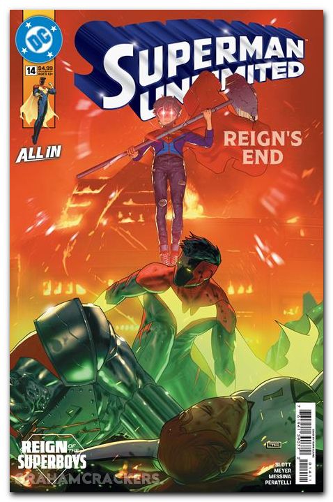 Superman Unlimited #14 (2025) cover a