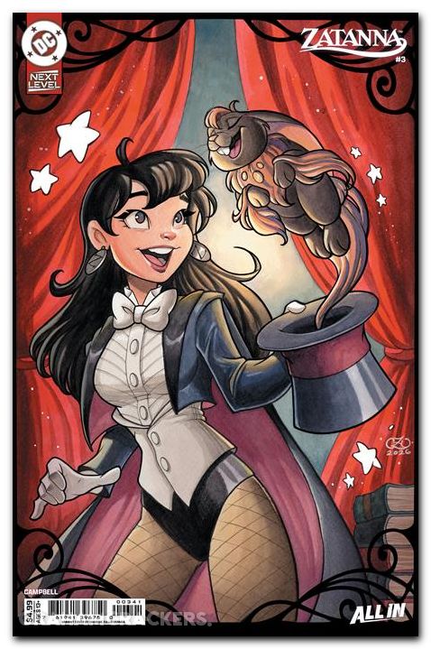 Zatanna #3 (2026) cover d zullo variant