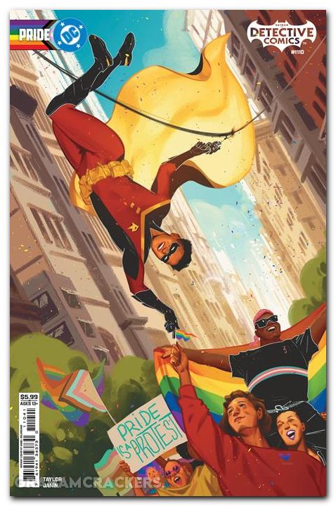 Detective Comics #1110 cover d solorzano dc pride variant