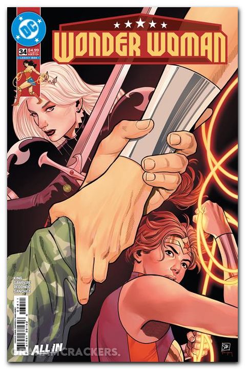 Wonder Woman #34 (2023) cover a
