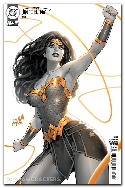 Wonder Woman #34 (2023) cover b nakayama variant | Graham Crackers