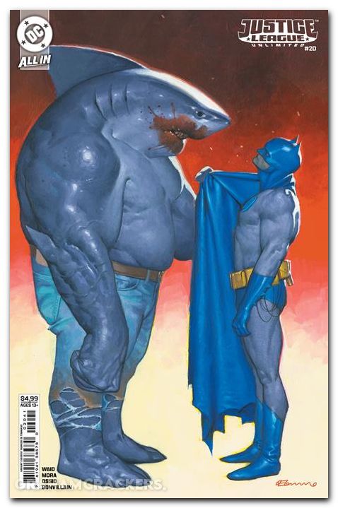 Justice League Unlimited #20 (2024) cover d de tommaso variant