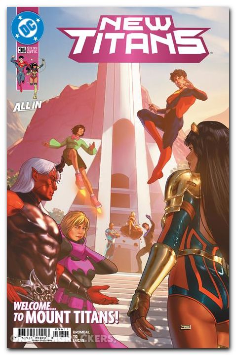 New Titans #36 (2023) cover a