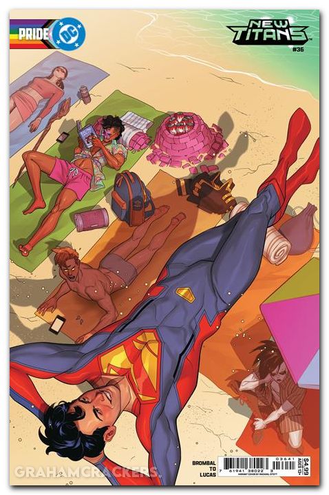 New Titans #36 (2023) cover d stott dc pride variant