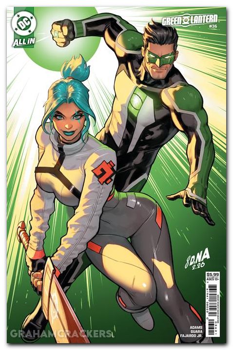 Green Lantern #36 (2023) cover b nakayama variant