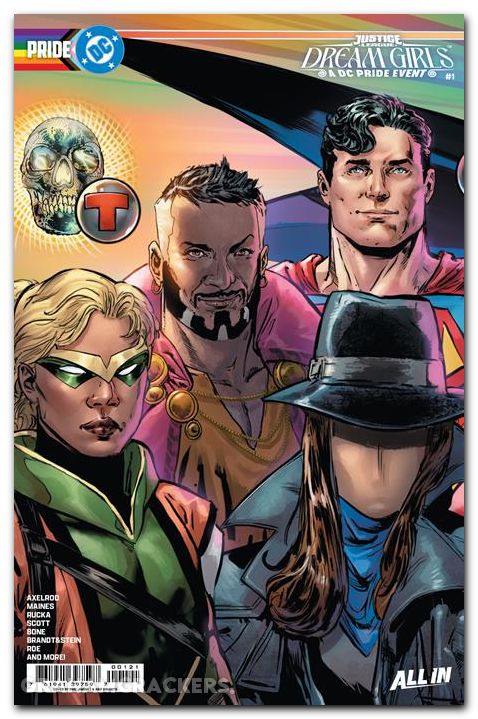 Justice League Dream Girls A DC Pride Event #1 (2026) cover b jimenez connecting variant