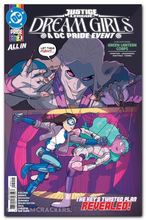Justice League Dream Girls A DC Pride Event #2 (2026) cover a
