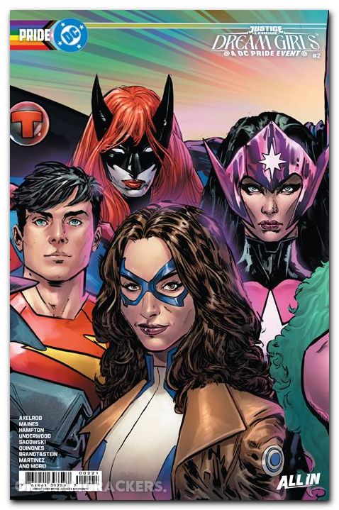 Justice League Dream Girls A DC Pride Event #2 (2026) cover b jimenez connecting variant