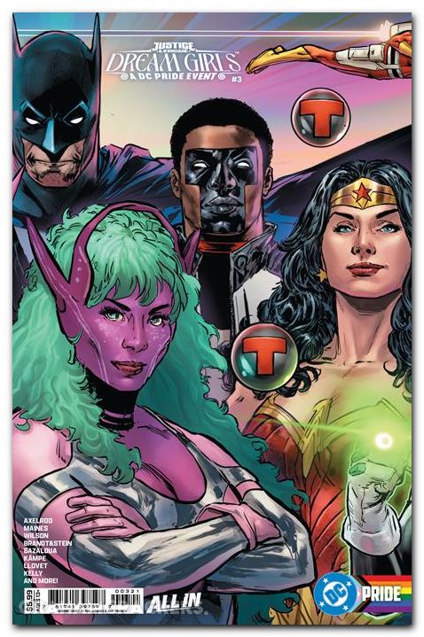 Justice League Dream Girls A DC Pride Event #3 (2026) cover b jimenez connecting variant