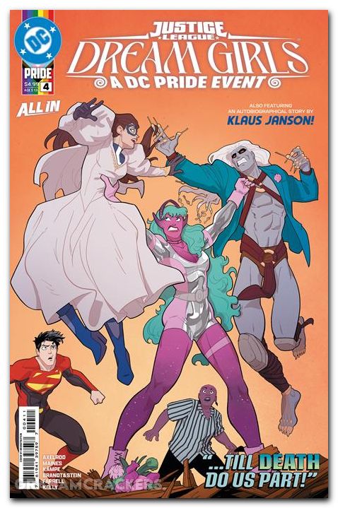 Justice League Dream Girls A DC Pride Event #4 (2026) cover a