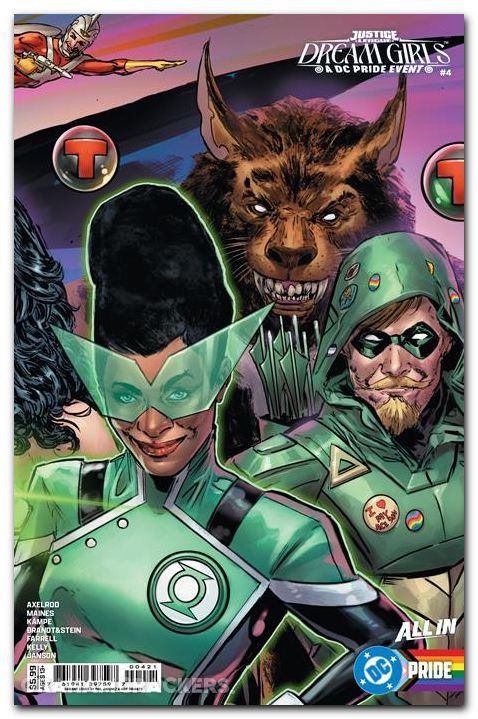 Justice League Dream Girls A DC Pride Event #4 (2026) cover b jimenez connecting variant