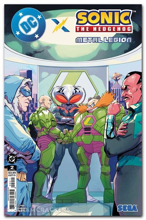 DC X Sonic The Hedgehog The Metal Legion #2 (2026) cover a