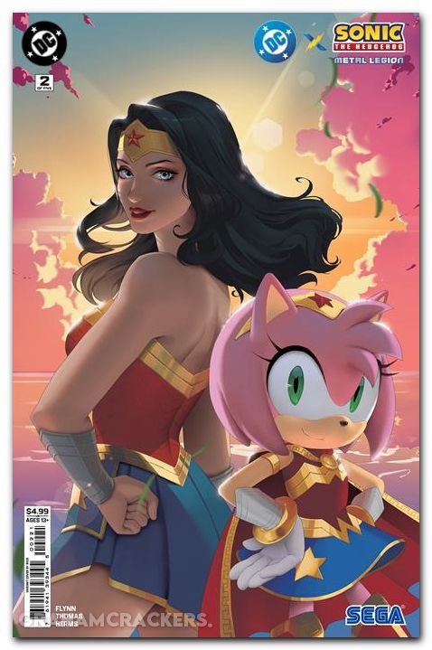 DC X Sonic The Hedgehog The Metal Legion #2 (2026) cover b r1c0 variant