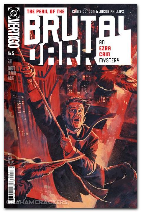 The Peril Of The Brutal Dark An Ezra Cain Mystery #5 (2026) cover a