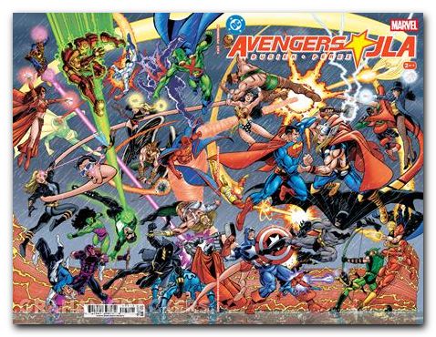 Avengers JLA #2 (2003) 2026 facsimile edition cover a