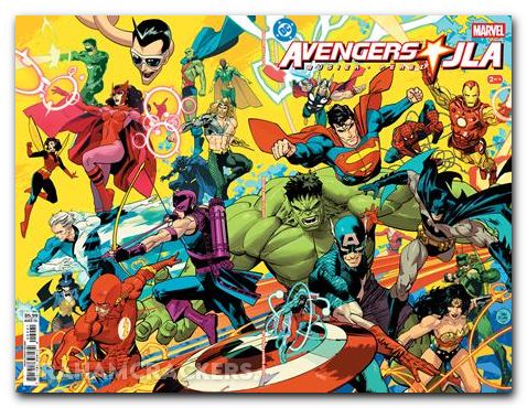 Avengers JLA #2 (2003) 2026 facsimile edition cover b mora variant