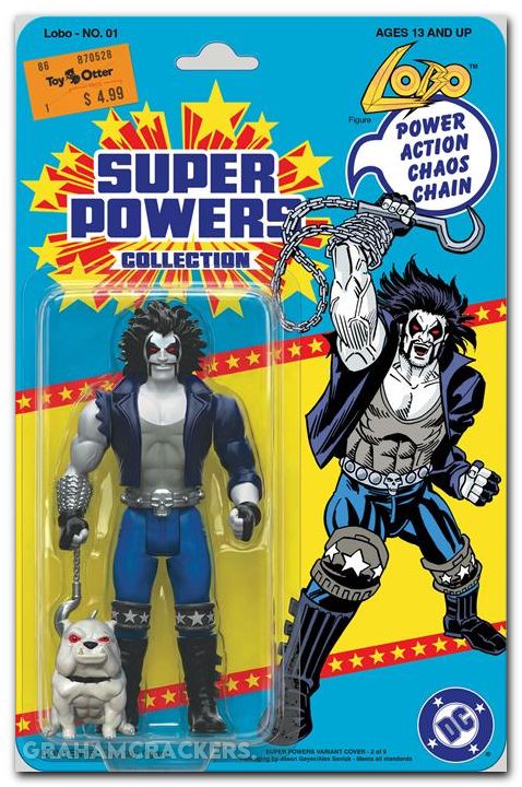 Lobo #1 (1990) 2026 facsimile edition cover b geyer lobo super powers variant