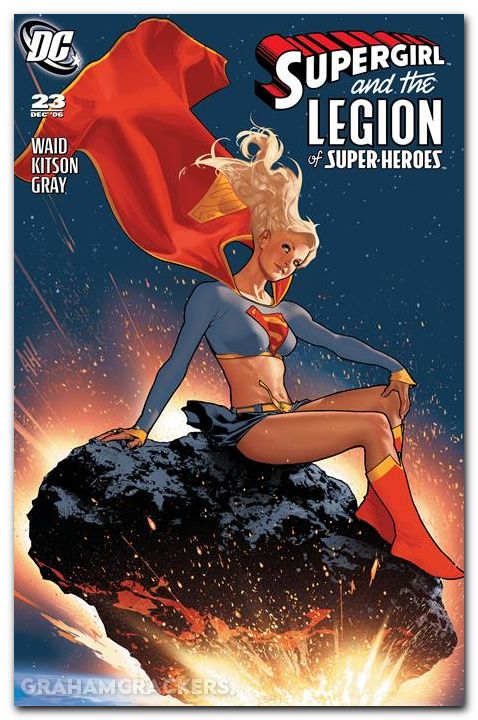 Supergirl And The Legion Of Super-Heroes #23 (2006) 2026 facsimile edition cover c hughes foil variant