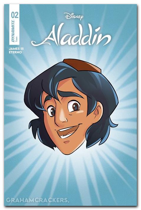 Aladdin #2 (2026) cover d cartoon head variant