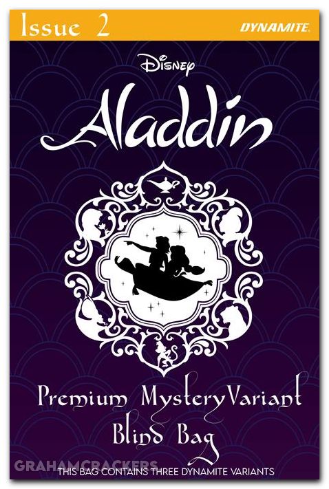 Aladdin #2 (2026) cover e premium mystery blind bag variant