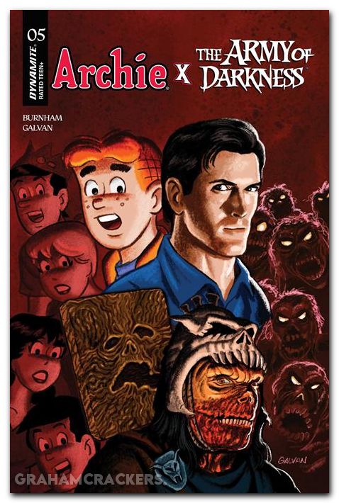 Archie X Army Of Darkness #5 (2026) cover b galvan variant
