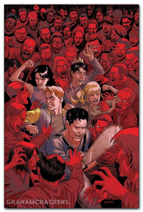 Archie X Army Of Darkness #5 (2026) cover h cermak virgin variant