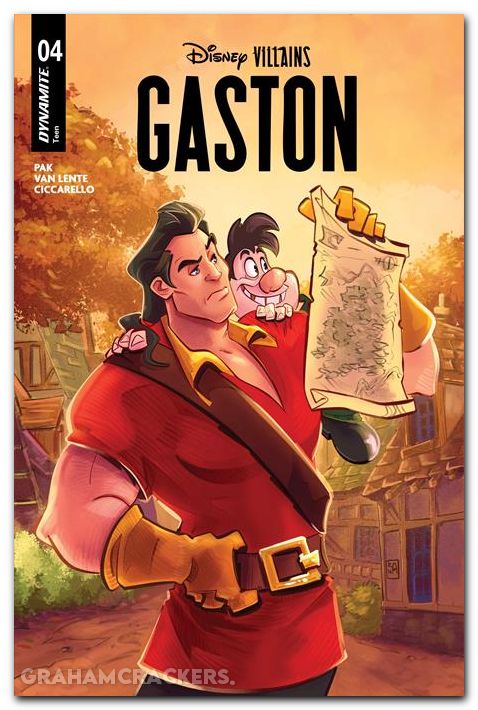 Disney Villains Gaston #4 (2026) cover a