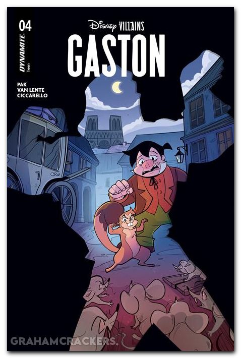 Disney Villains Gaston #4 (2026) cover c ciccarello variant