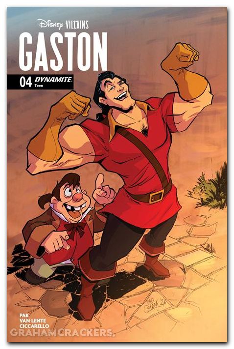 Disney Villains Gaston #4 (2026) cover d cousens variant