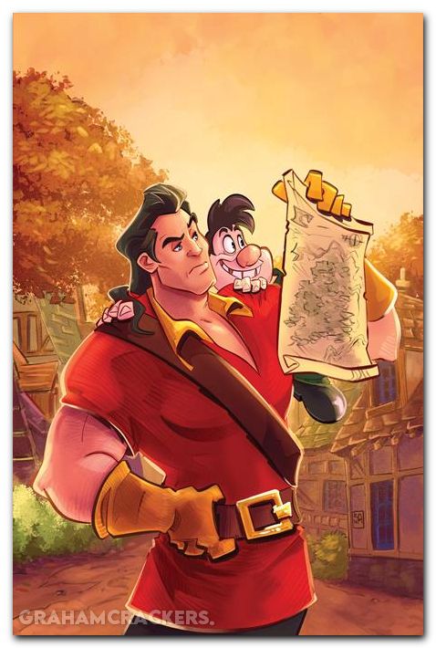Disney Villains Gaston #4 (2026) cover h ranaldi virgin variant