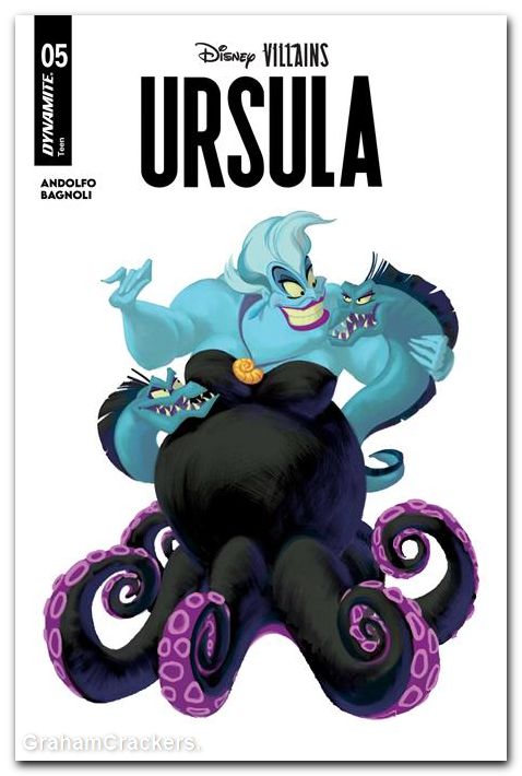 Disney Villains Ursula #5 (2026) cover d animation art variant