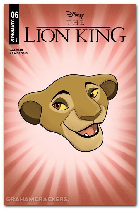 Lion King #6 (2025) cover d cartoon head variant