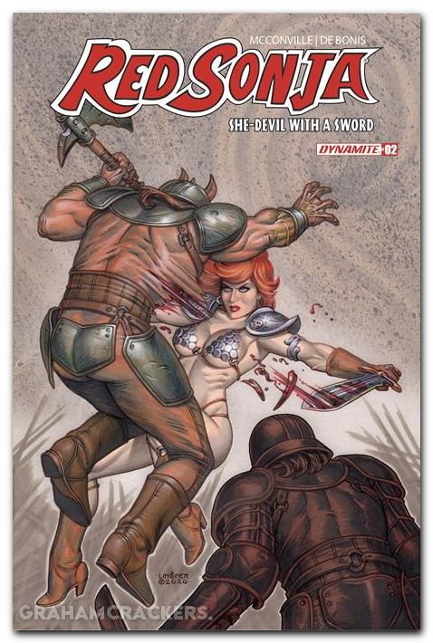 Red Sonja She Devil With A Sword #2 (2026) cover c linsner variant