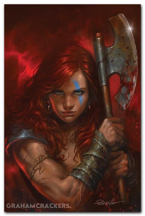 Red Sonja She Devil With A Sword #2 (2026) cover k parrillo virgin variant