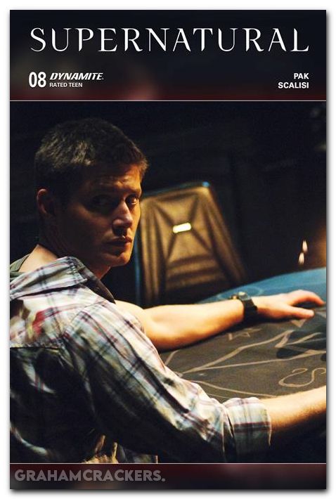 Supernatural #8 (2025) cover d photo dean winchester variant