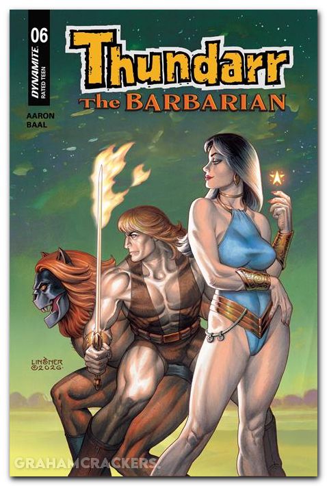 Thundarr The Barbarian #6 (2026) cover d linsner variant