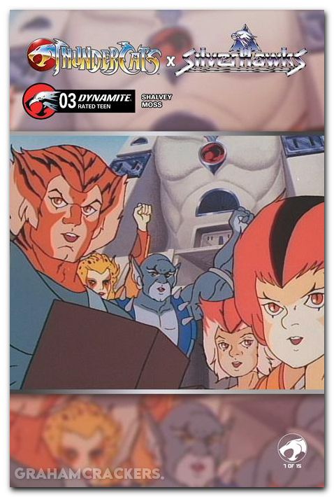 Thundercats X Silverhawks #3 (2026) cover e animation art variant