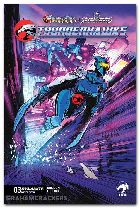 Thundercats X Silverhawks Thunderhawks #3 (2026) cover a