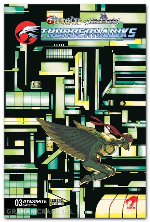 Thundercats X Silverhawks Thunderhawks #3 (2026) cover b shalvey variant
