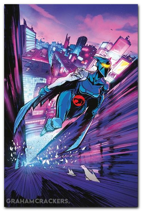 Thundercats X Silverhawks Thunderhawks #3 (2026) cover j cousens virgin variant