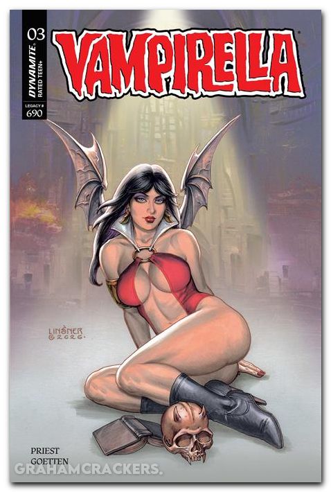 Vampirella #3 (2026) cover c linsner variant