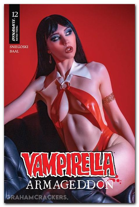 Vampirella Armageddon #12 (2026) cover d cosplay variant