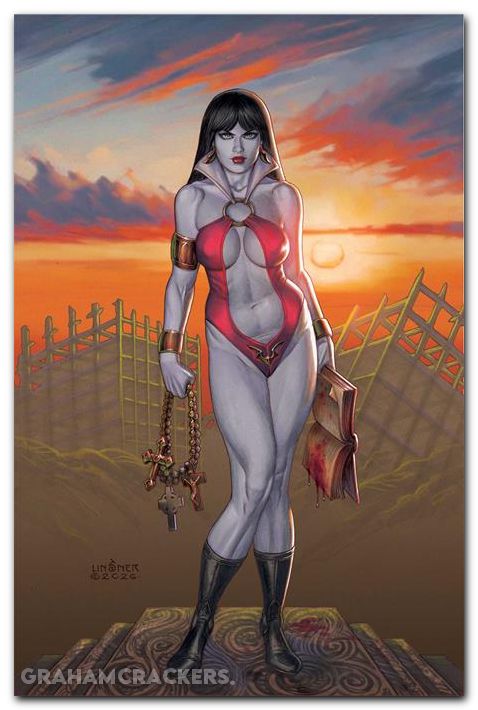 Vampirella Armageddon #12 (2026) cover g linsner virgin variant